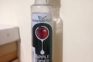 Apple Cider Vinegar rinse for healthy hair