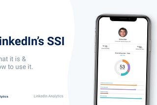 LinkedIn SSI social selling index by inlytics.io