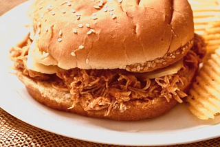 BBQ Pulled Chicken Sandwiches — Sandwich