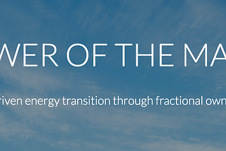 The future of energy is local, smart and shared