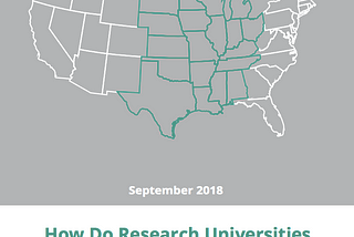 Research Universities Catalyst to Economic Growth Beyond Confines of Campus