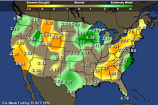 Drought Buster— Where and When?