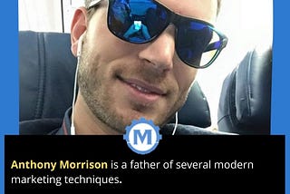 Anthony Morrison Made His Way on Finance Yahoo