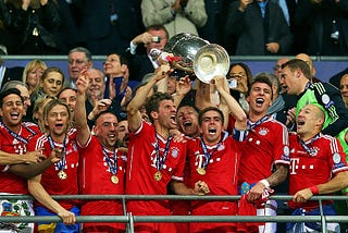 Campeões de Champions: Bayern de Munique 12/13