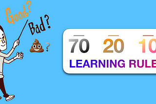 Why Should You Stop Using the 70:20:10 Learning Rule