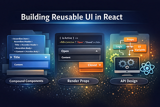 Building Reusable UI in React: Compound Components, Render Props, and API Design