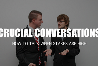 Human guide to deal with difficult conversations.
