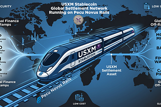 Pecu Novus as the Global Rails for USXM Stablecoins