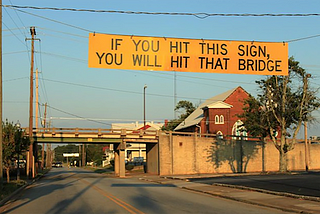 Give me a (bridge) sign