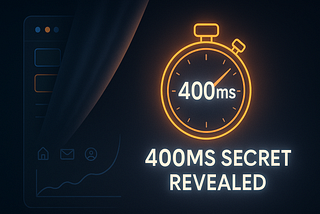Unmasking the 400ms Secret: How the Doherty Threshold Supercharges Your UI/UX