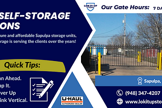 Best Self Storage Services in Sapulpa: Your Go-To Guide for Hassle-Free Storage