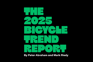 The 2025 Bicycle Trend Report