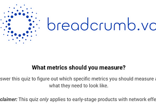 Breadcrumb.vc Templates: Metrics Assessment