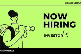 Help Wanted: Hiring an Investor