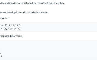 Construct Binary Tree from PreOrder , InOrder and PostOrder traversals.