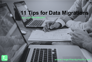 11 Tips für Datemigrationen