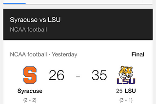 Lsu and Saints big wins!!!!!!!!!!