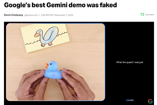 Google’s Gemini mess!