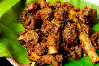 Mutton Chukka — From Sarah