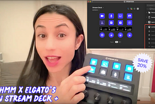 Effortlessly control your next presentation with Elgato’s new Stream Deck + and mmhmm (+ 20% off!)