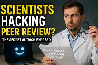 Are Scientists hacking the peer review process? The secret AI trick exposed