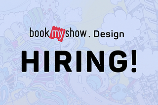 BookMyShow product design hiring
