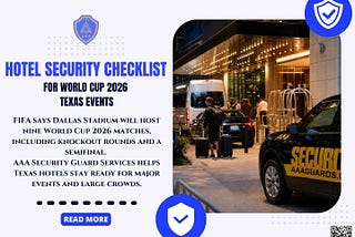 Hotel Security Checklist for World Cup 2026 Texas Events