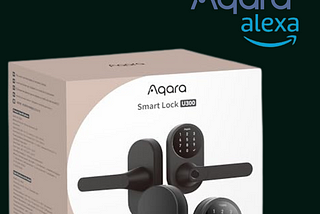 Aqara Smart Lock U300 — Keyless, Stylish, Secure.