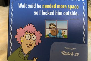 All the space a man need