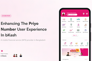 Enhancing the Priyo number User experience in bkash