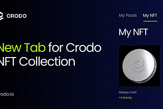 Новая вкладка для NFT Коллекции CRODO