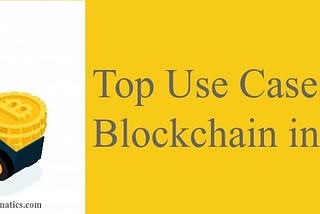 Top Use Cases of Blockchain in Retail by Fusion Informatics