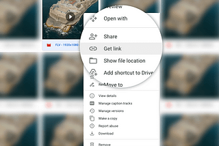 Getting Google Drive Direct Link