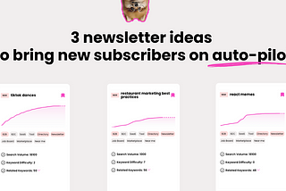 newsletter ideas