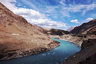 THE INDUS RIVER IN PAKISTAN