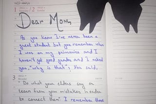 Letter to my mother