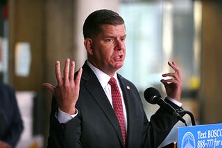 Boston Mayor Marty Fakes Moves at Real Anti-Racism Reform