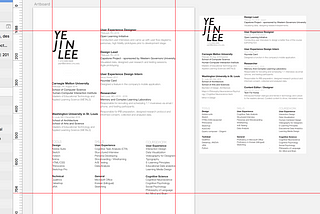 [Job Struggles] Writing Design Resume in Sketch