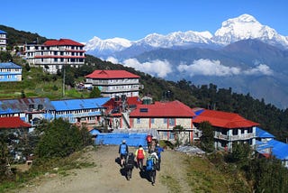 A hiking trail was built in Myagdi that connects Andha Galchi, Rupse Waterfall, and Bajadhunga