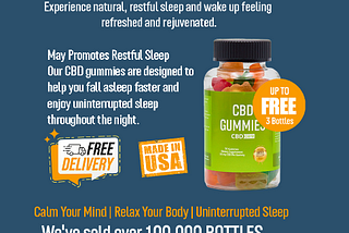 CBD Care Gummies Sleep Side Effects — (❌MY HONEST EXPERIENCE!❌)Can