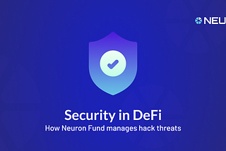 Security in DeFi