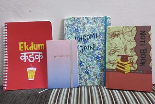 This is the picture of my own Journals!