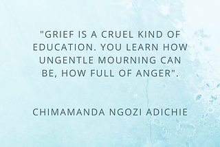 Review of Notes on Grief by Chimamanda Adichie.