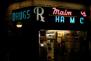 Maiman’s Phamracy, Franklin Avenue, Brooklyn