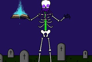 Skeletoon before reshaping.