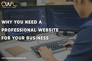 Why you need a professional website for your business