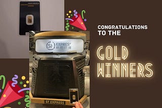Congratulations to the Gold Winners!
