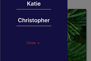 Sliding Side Panel Menu (Vue)