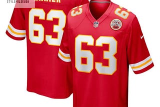 Willie Lanier 63 Kansas City Chiefs Men Retired Jersey Red