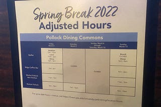 State College businesses forced to reduce hours during spring break